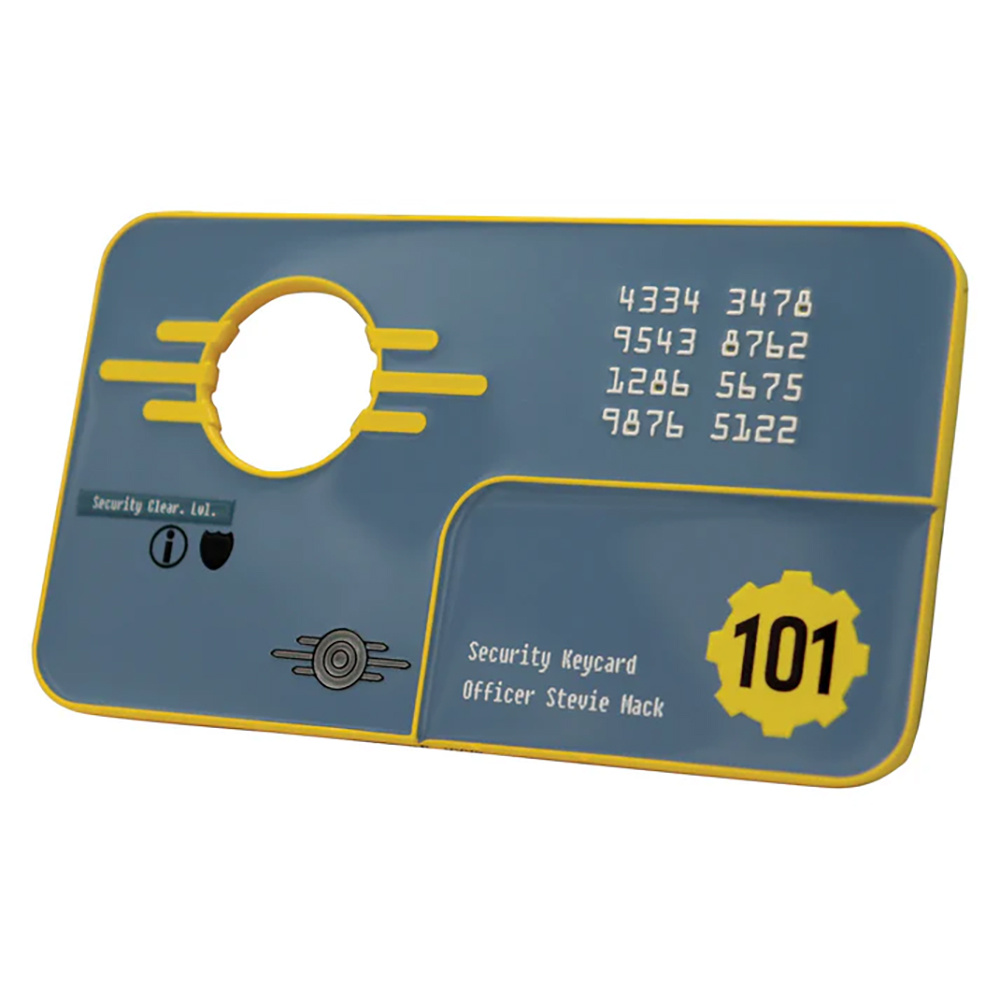 Fallout 3 Vault 101 Security Keycard Replica