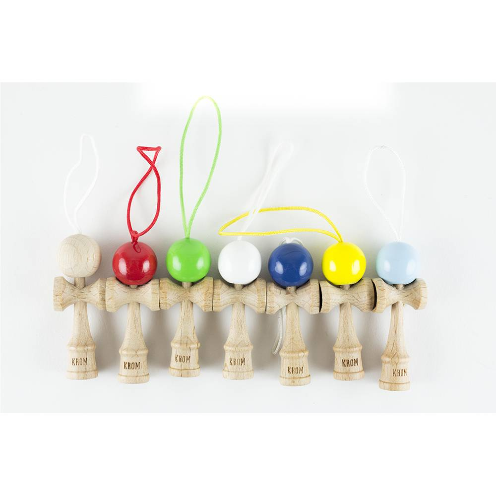 Krom Nyckelring - Röd