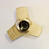 BA - Fidget Spinner Metallic Guld