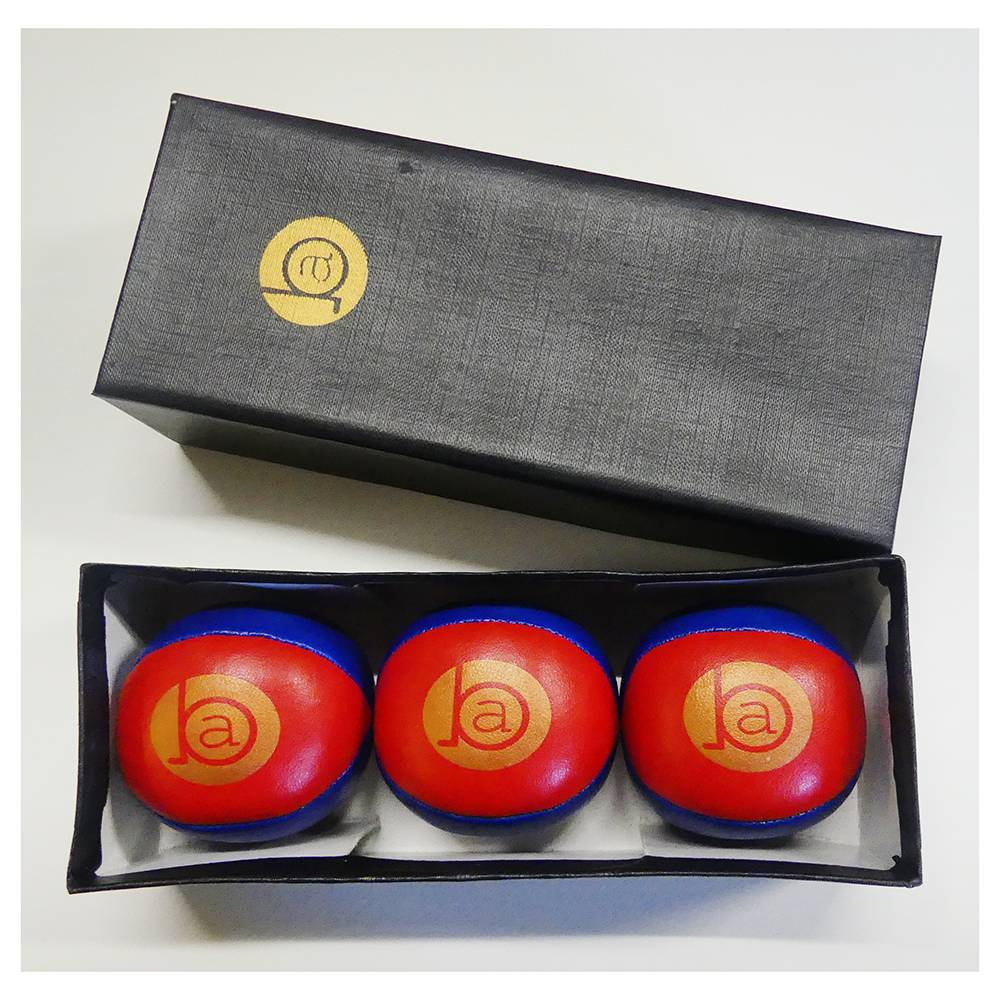 BA - Jongleringsbollar Blå/Röd