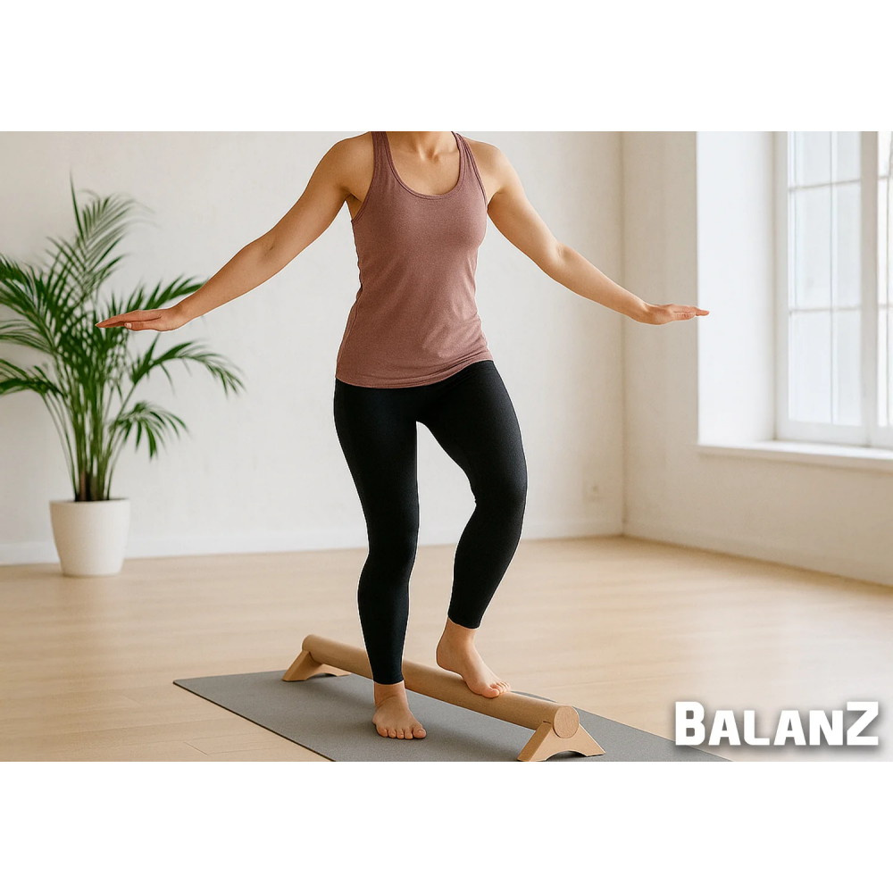 Balanz - Gymnastikbom I Bokträ