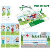 BioBuddi Town räddningshelikopter BioBuddi Town räddningshelikopter