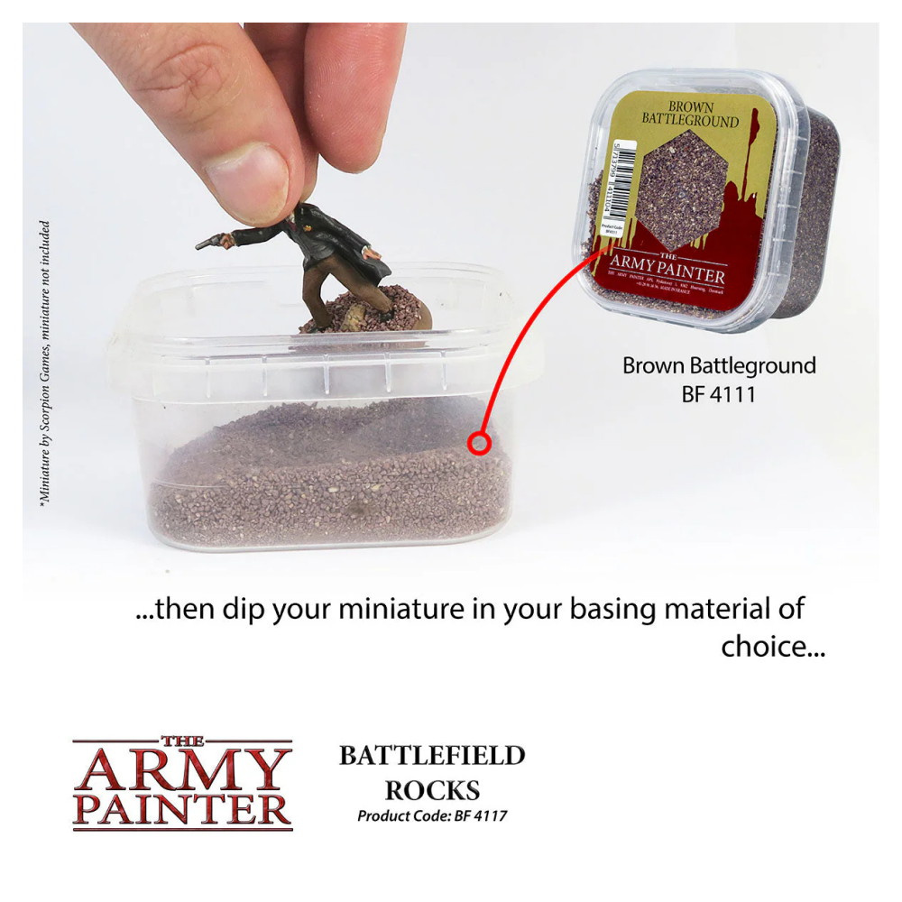 Army Painter: Battlefield Basing - Battlefield Rocks