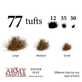 Army Painter: Battlefield Basing - Winter Tuft Army Painter: Battlefield Basing - Winter Tuft