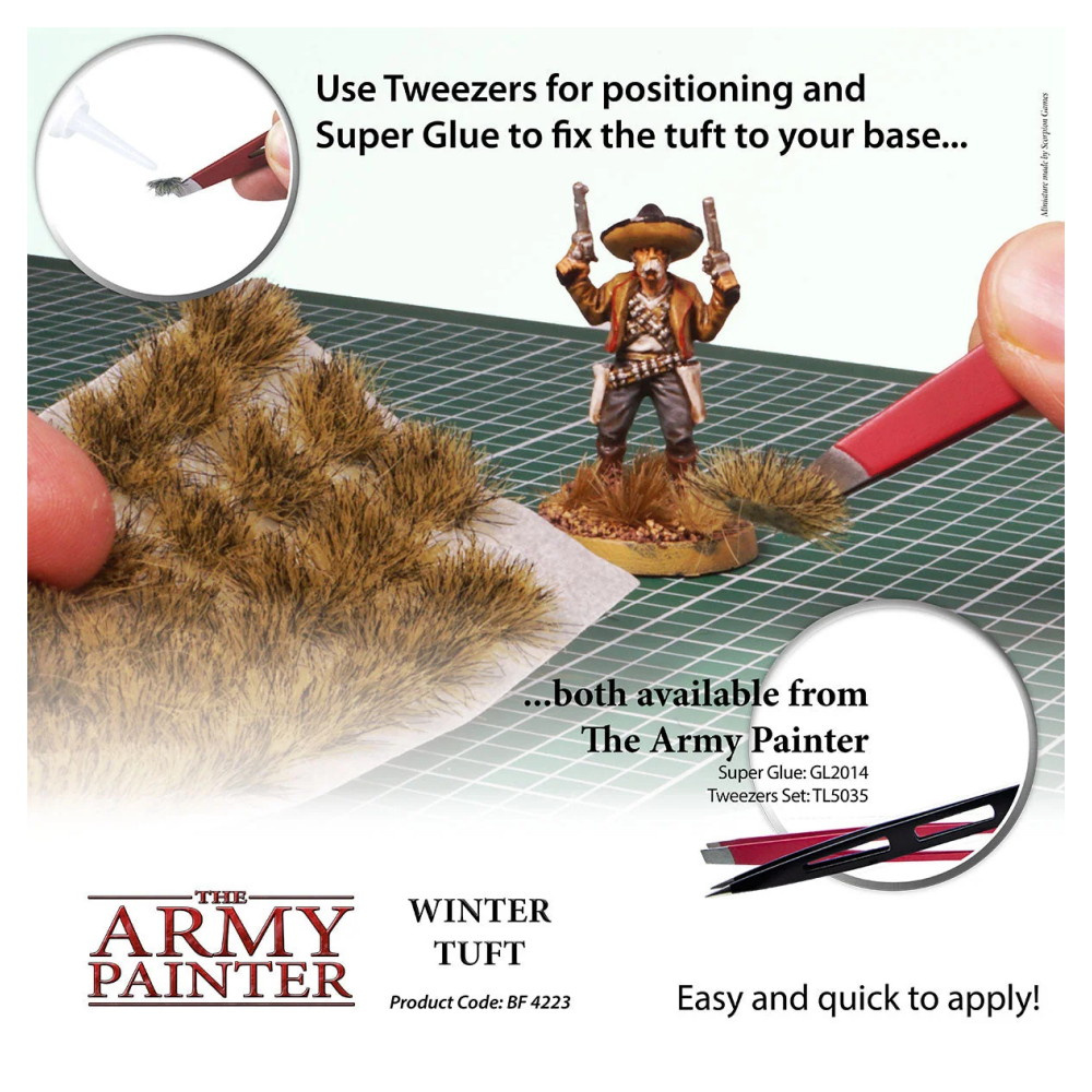 Army Painter: Battlefield Basing - Winter Tuft