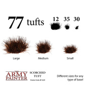 Army Painter: Battlefield Basing - Scorched Tuft Army Painter: Battlefield Basing - Scorched Tuft