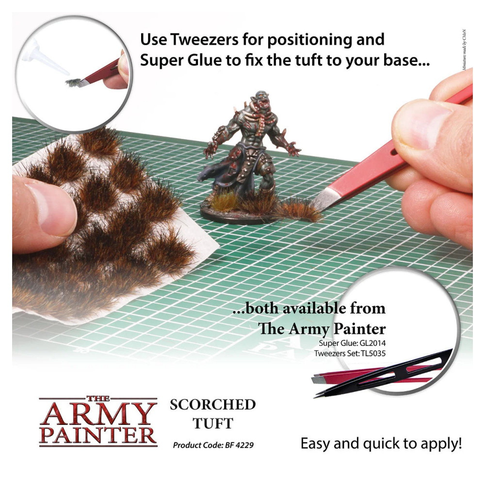 Army Painter: Battlefield Basing - Scorched Tuft