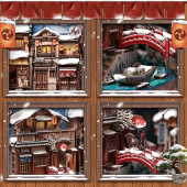 Cutebee Book Nook - Kyoto Snow Whisper Cutebee Book Nook - Kyoto Snow Whisper
