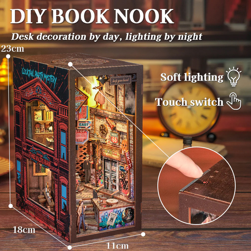 Cutebee Book Nook - The Long Goodbye