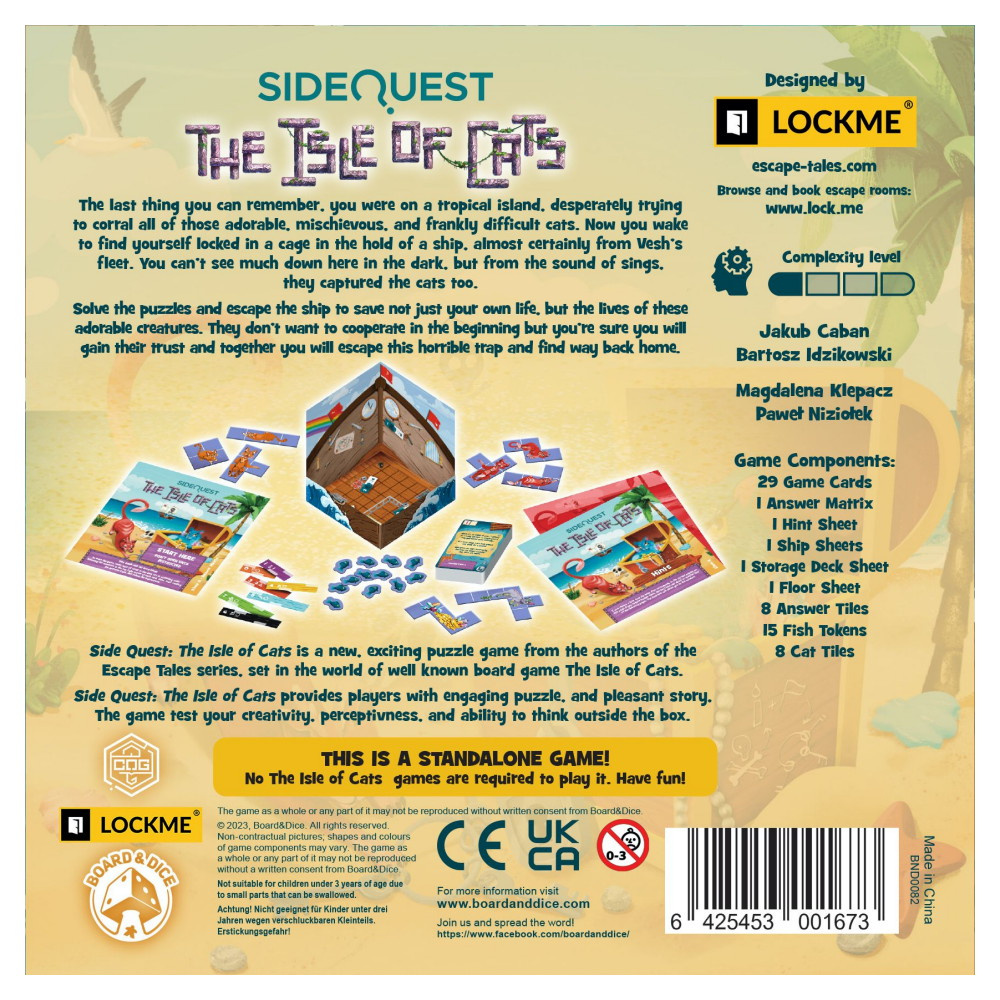 SideQuest: The Isle of Cats