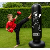 Uppblåsbar Boxningssäck För Barn 160 x 55 cm Uppblåsbar Boxningssäck För Barn 160 x 55 cm