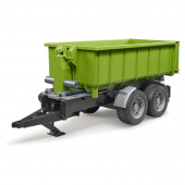 Bruder Roll-Off Container trailer för traktorer