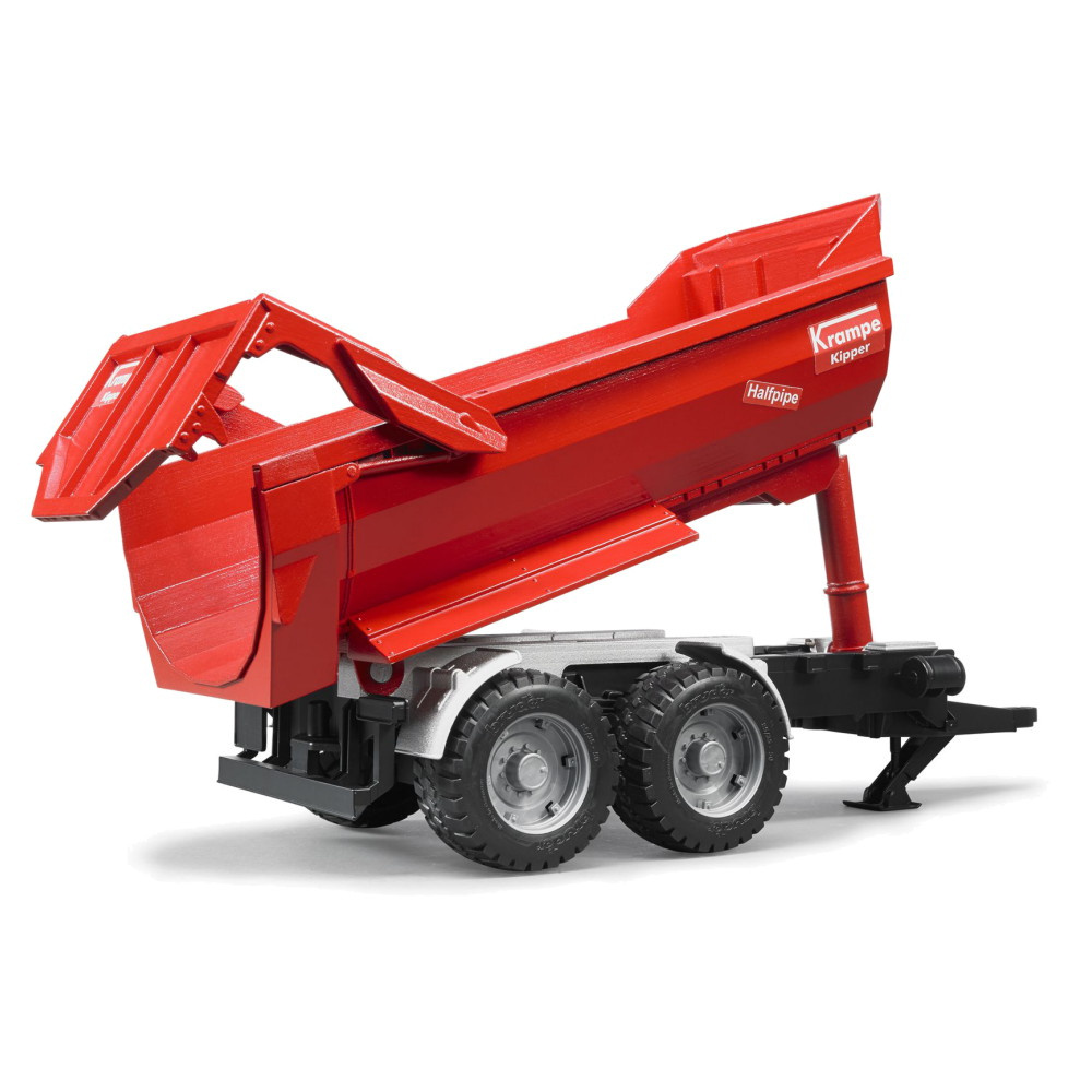 Bruder Krampe Tandem-Halfpipe Tippsläp