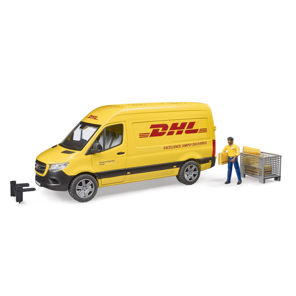 Bruder MB Sprinter DHL med förare