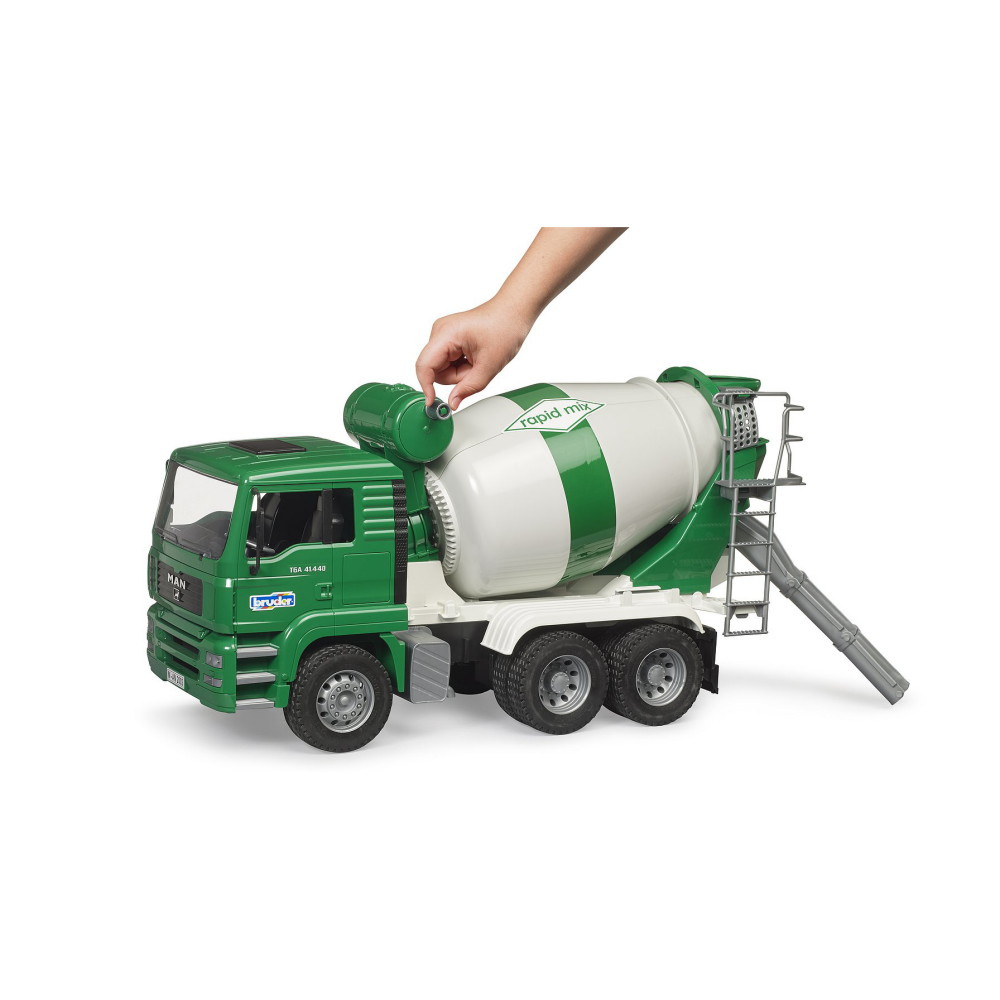 Bruder MAN TGA Cement Mixer Truck Rapid Mix