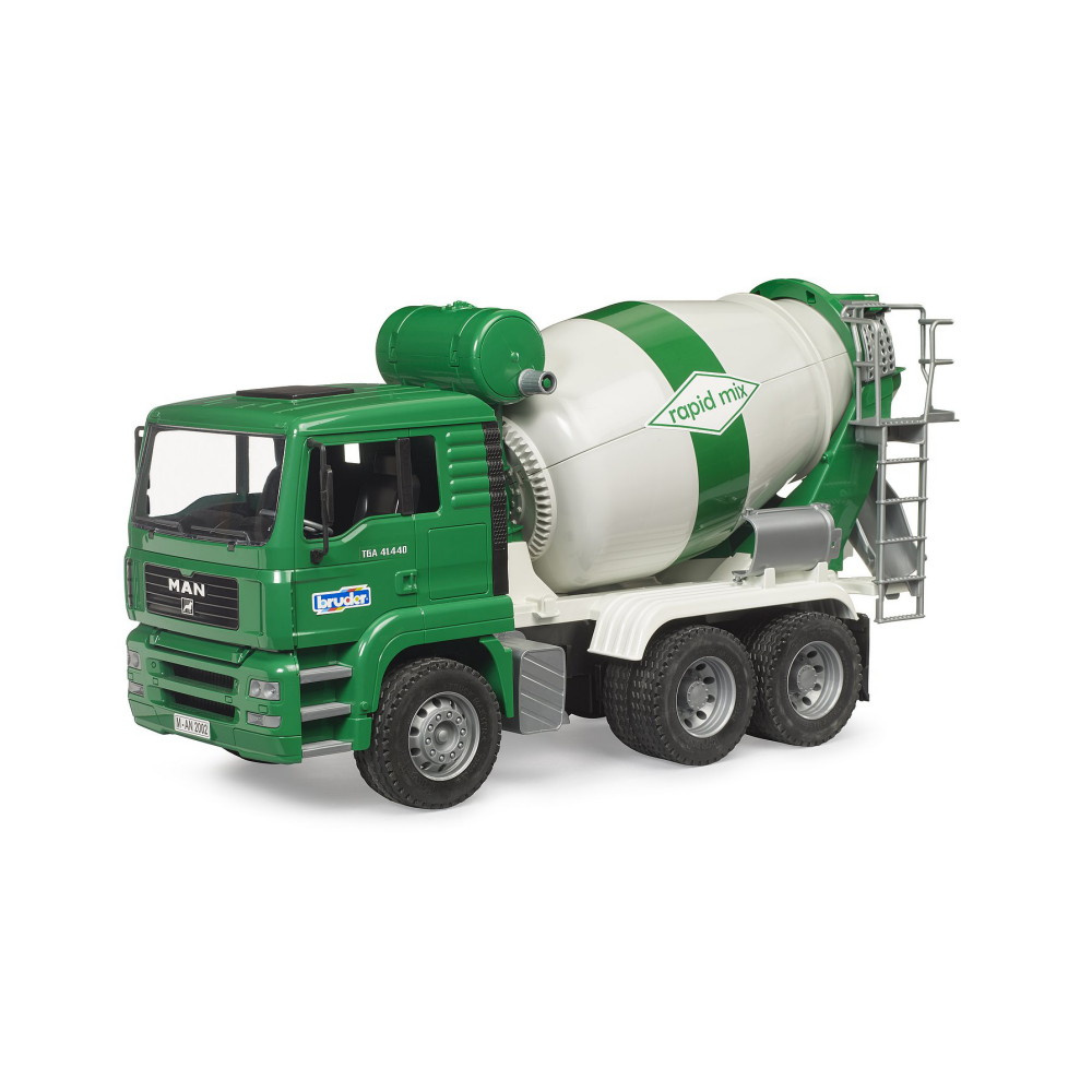 Bruder MAN TGA Cement Mixer Truck Rapid Mix