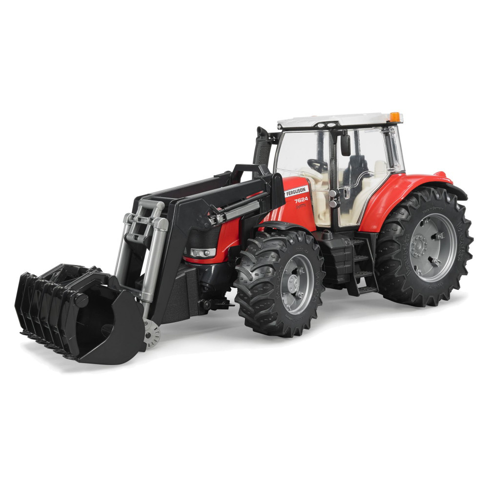 Bruder Massey Ferguson 7600 Traktor med frontlastare