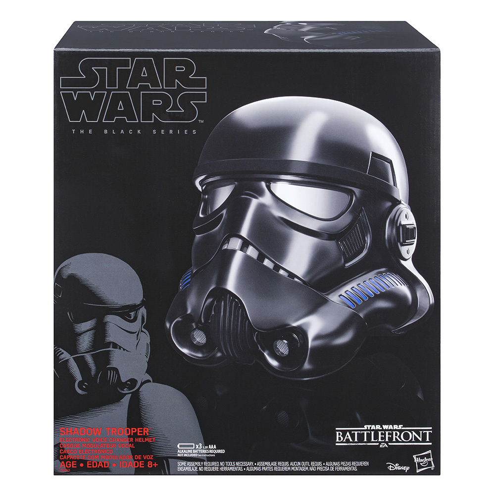 Star Wars The Black Series Electronic Helmet Shadow Trooper