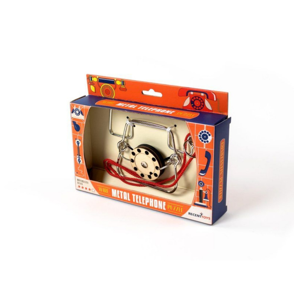 Metal Telephone Puzzle