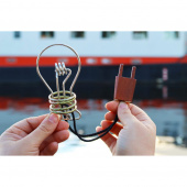 Metal Light Bulb Puzzle Metal Light Bulb Puzzle