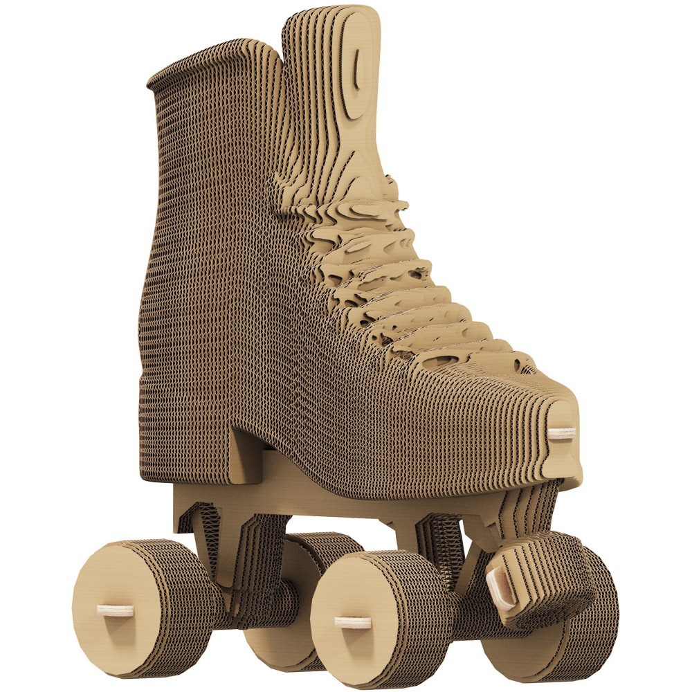 Cartonic 3D Pussel - Rullskridskor 256 Bitar