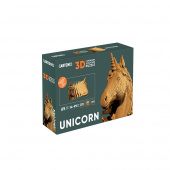 Cartonic 3D Pussel - Enhörning 65 bitar Cartonic 3D Pussel - Enhörning 65 bitar