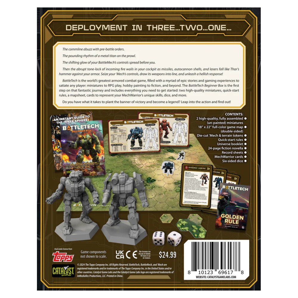 BattleTech: Beginner Box 40th Anniversary