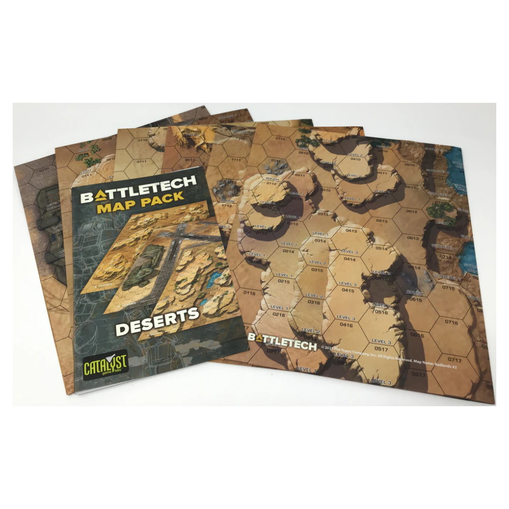 BattleTech: Map Pack - Deserts (Exp.)