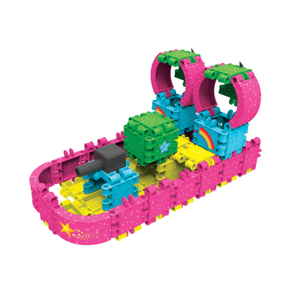 Clics - Glitter Bucket - 8 i 1