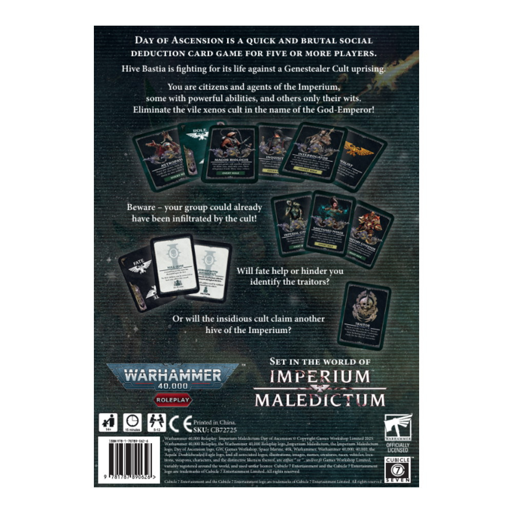 Warhammer 40,000: Day Of Ascension Card Game