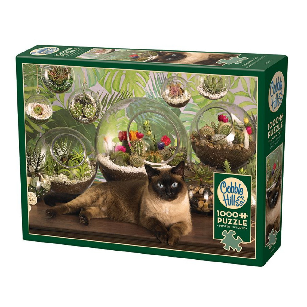 Cobble Hill Pussel - Terrarium Cat 1000 Bitar