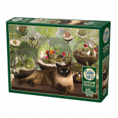 Cobble Hill Pussel - Terrarium Cat 1000 Bitar Cobble Hill Pussel - Terrarium Cat 1000 Bitar