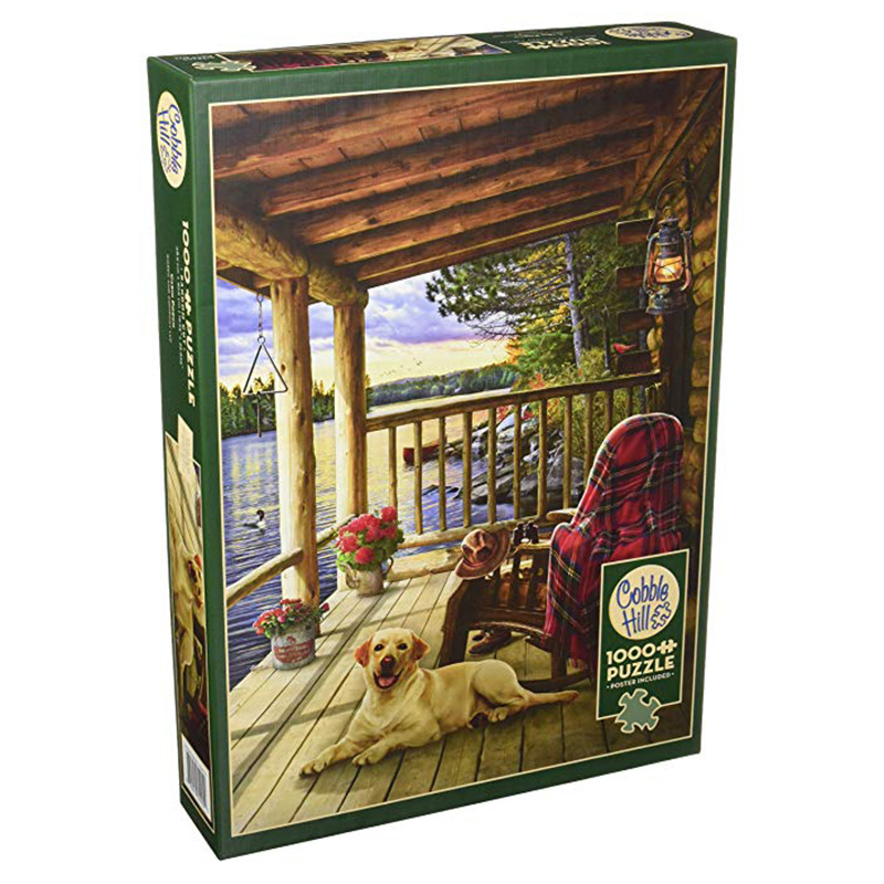 Cobble Hill Pussel - Cabin Porch 1000 Bitar