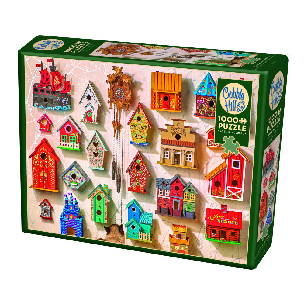 Cobble Hill Pussel - Cuckoo and Friends 1000 Bitar