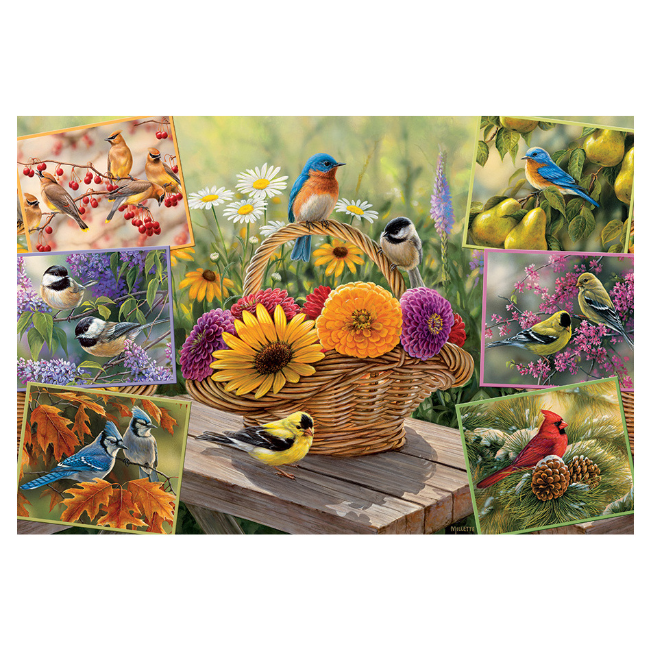 Cobble Hill Pussel - Rosemary`s Birds 2000 Bitar