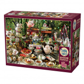 Cobble Hill Pussel - Mad Hatter's Tea Party 2000 Bitar Cobble Hill Pussel - Mad Hatter's Tea Party 2000 Bitar