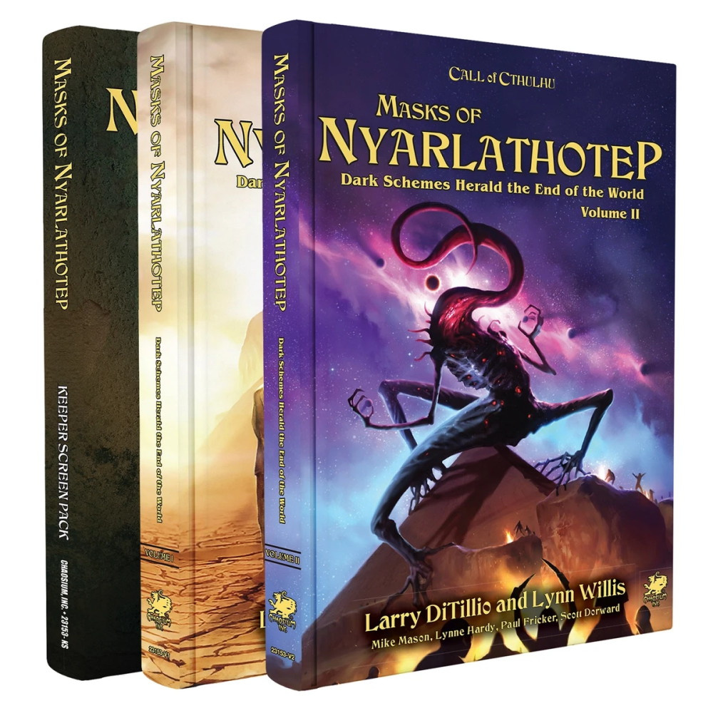 Call of Cthulhu RPG: Masks of Nyarlathotep - Slipcase Set