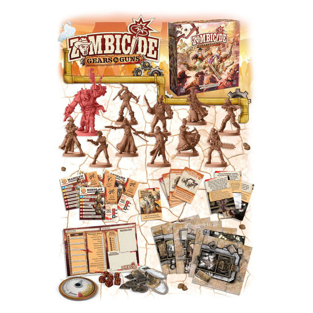 Zombicide: Undead or Alive - Gears & Guns (Exp.)