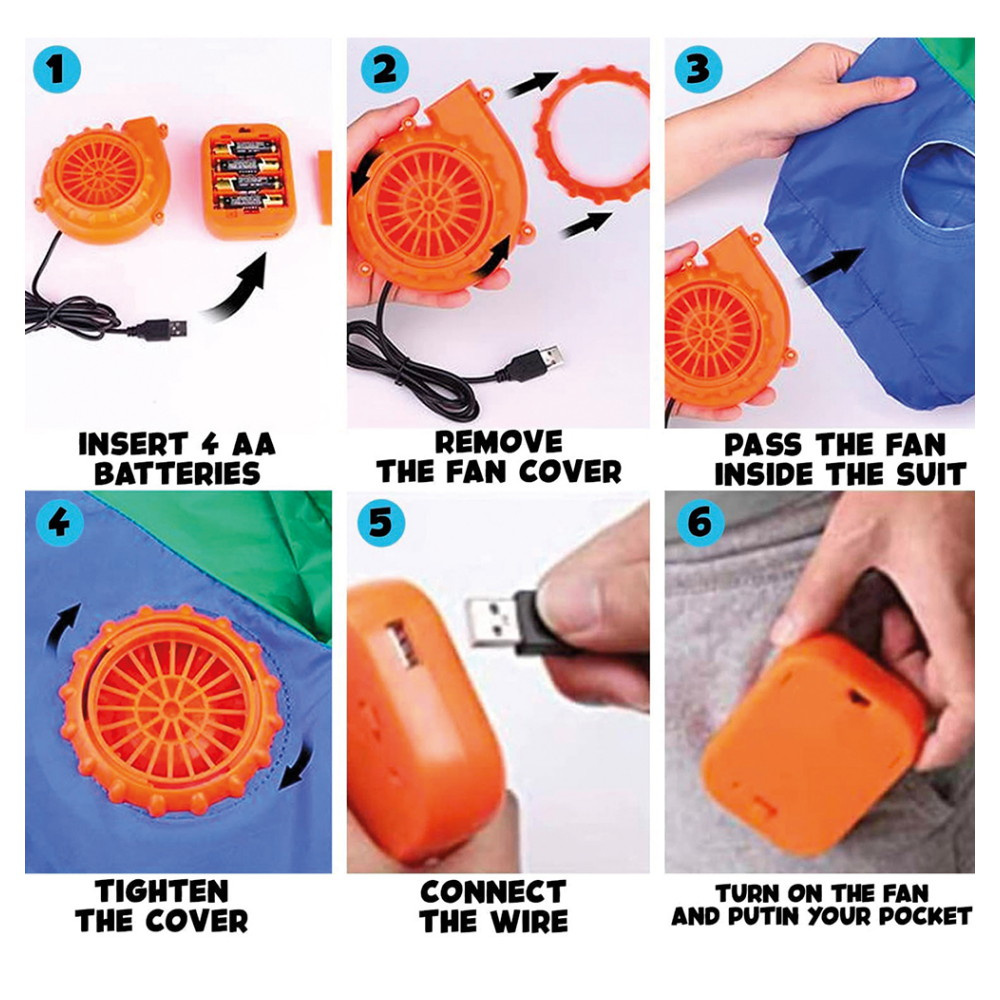 Uppblåsbar Maskeraddräkt Konstig rymdvarelse