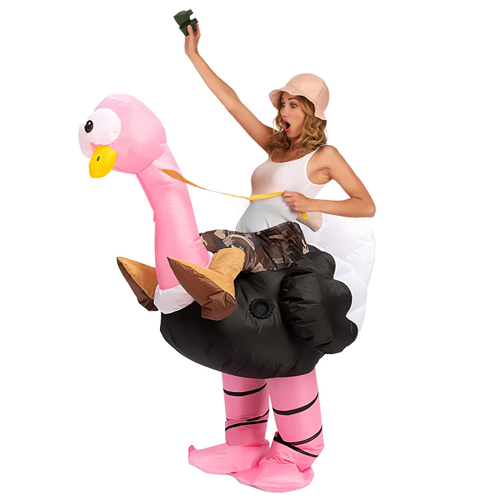 Uppblåsbar Maskeraddräkt Struts