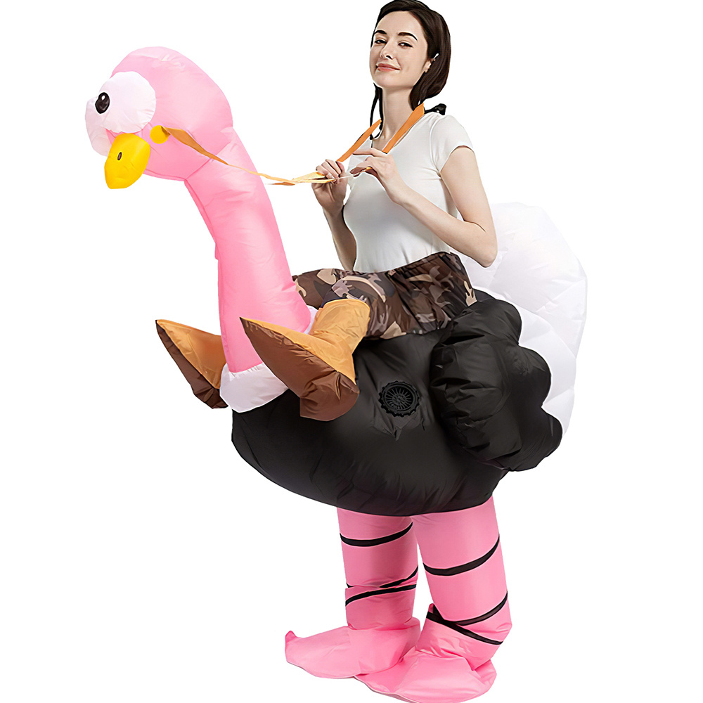 Uppblåsbar Maskeraddräkt Struts