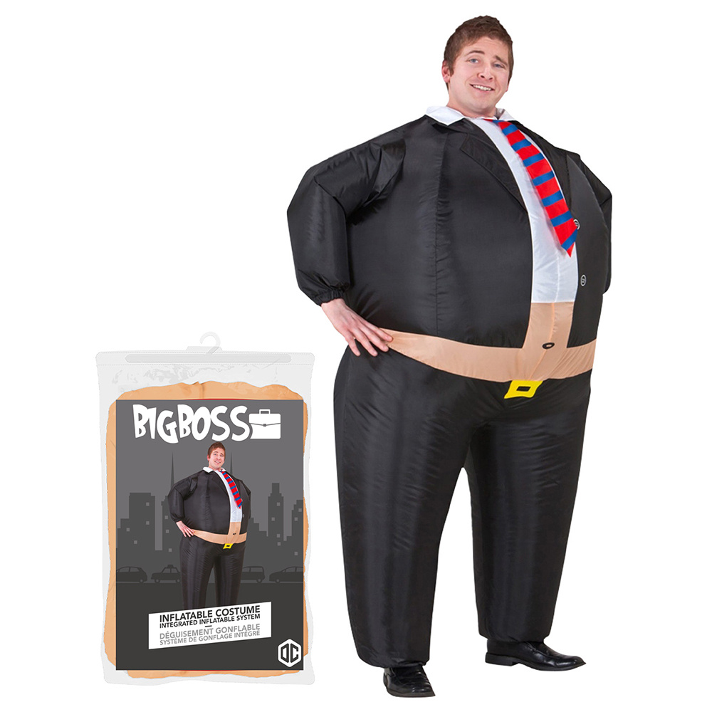 Uppblåsbar Maskeraddräkt Big Boss