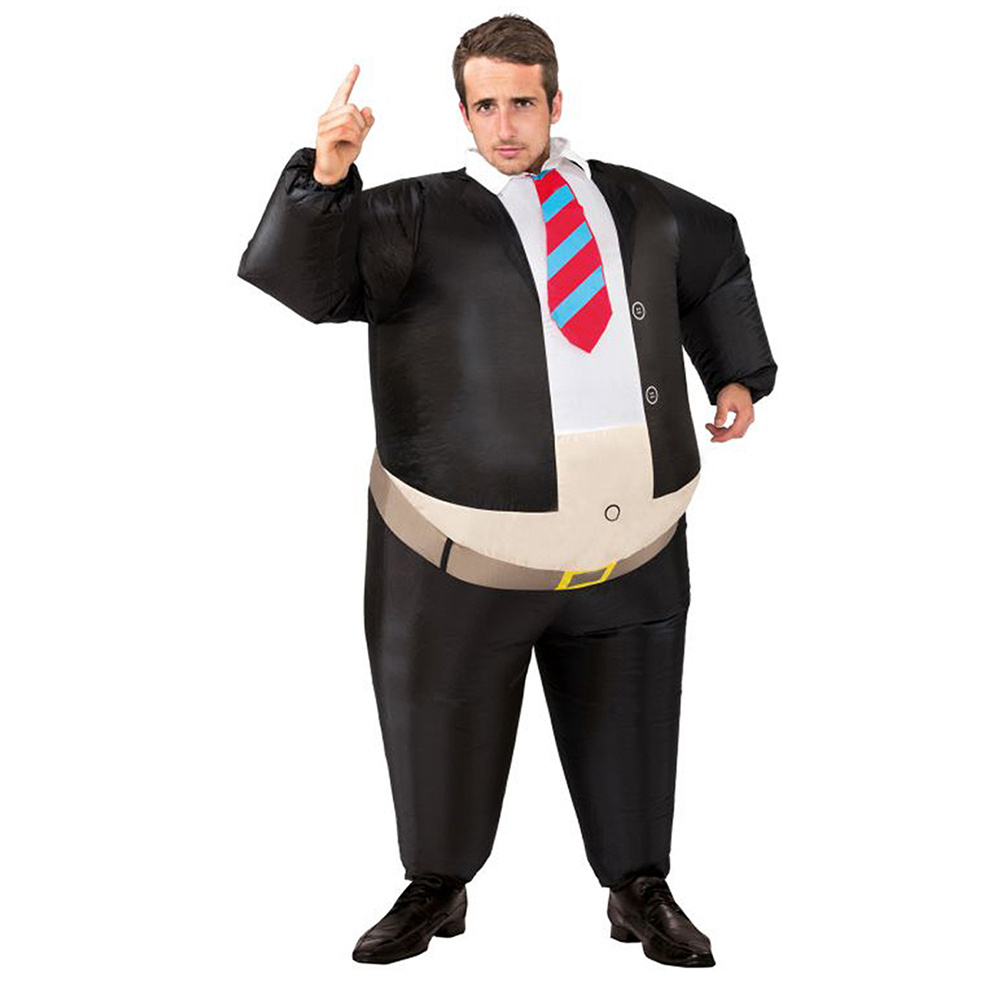 Uppblåsbar Maskeraddräkt Big Boss