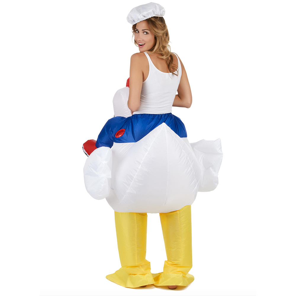 Uppblåsbar Maskeraddräkt Kyckling