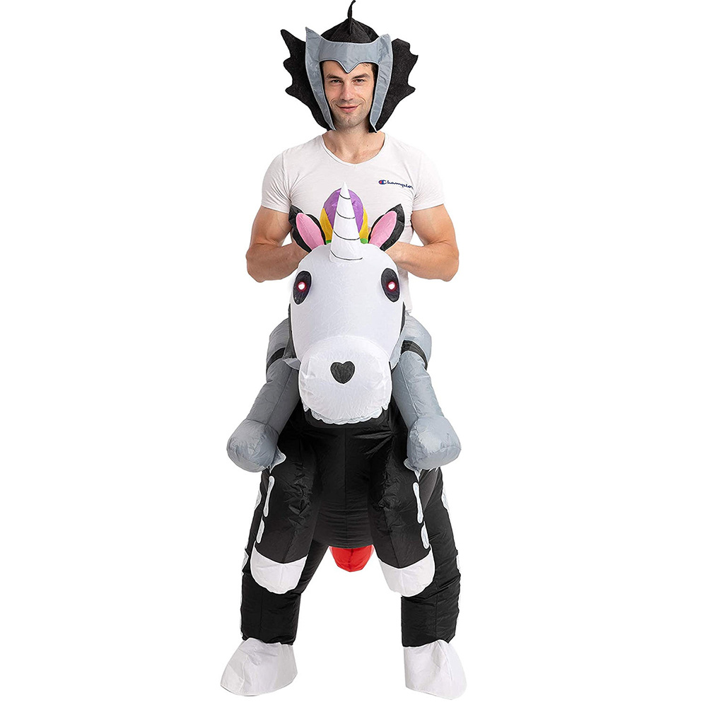 Uppblåsbar Maskeraddräkt Död Enhörning