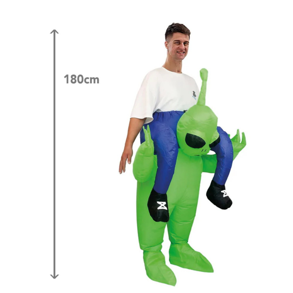 Uppblåsbar Maskeraddräkt Alien