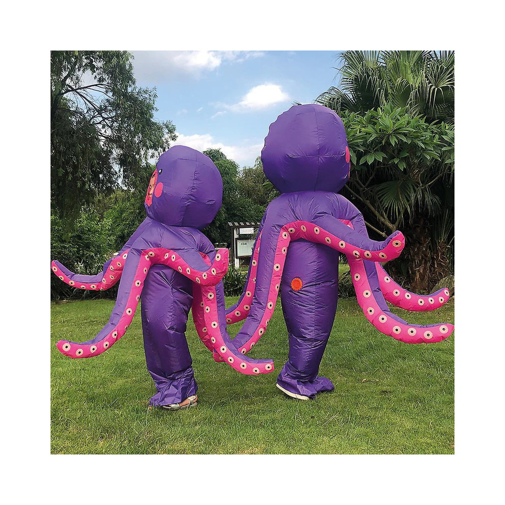 Uppblåsbar Maskeraddräkt Bläckfisk