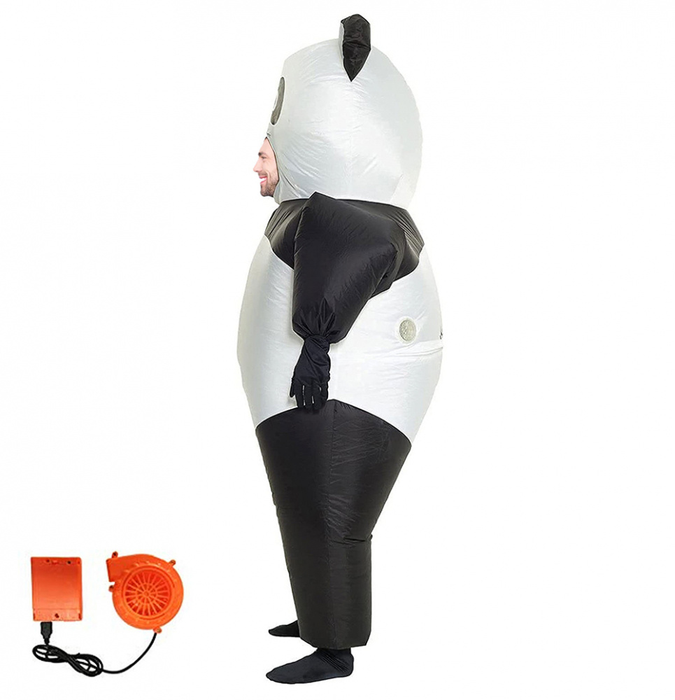 Uppblåsbar Maskeraddräkt Panda