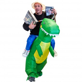 Uppblåsbar Maskeraddräkt Raptor Uppblåsbar Maskeraddräkt Raptor