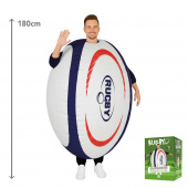 Uppblåsbar Maskeraddräkt Rugbyboll Uppblåsbar Maskeraddräkt Rugbyboll